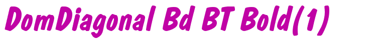 DomDiagonal Bd BT Bold(1)
